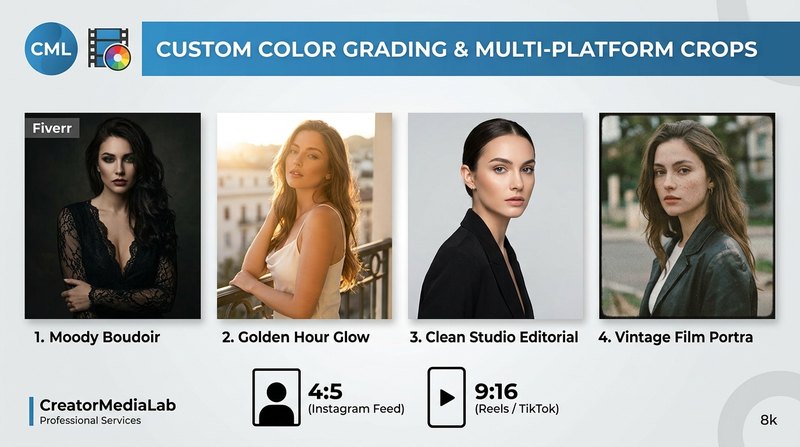Color Grading & Film Emulation